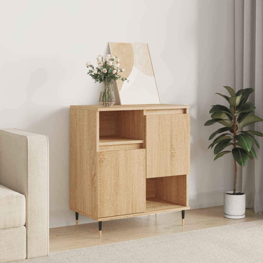 Servanta, stejar sonoma, 60x35x70 cm, lemn prelucrat — imaginea 2