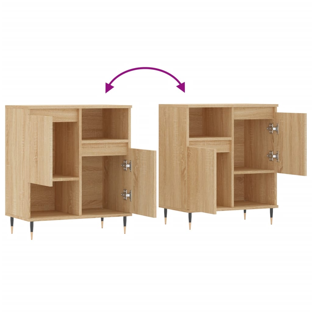 Servanta, stejar sonoma, 60x35x70 cm, lemn prelucrat — imaginea 9