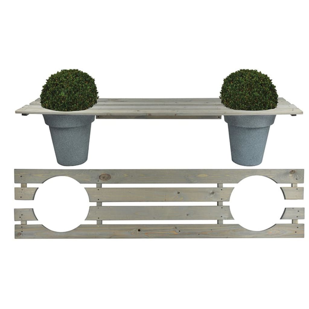 Esschert Design Banca de jardiniera 180 cm NG71