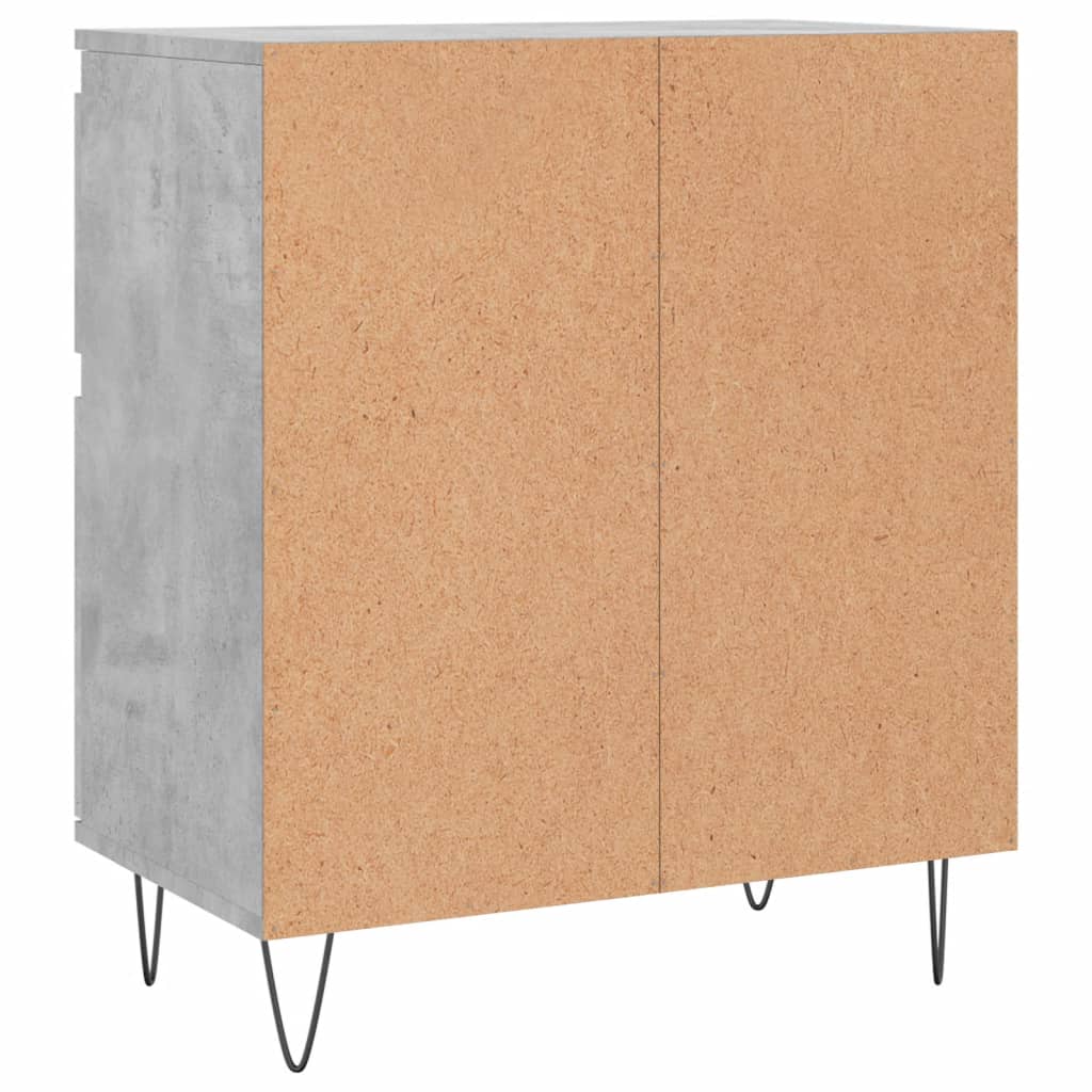 Servanta, gri beton, 60x35x70 cm, lemn prelucrat — imaginea 8