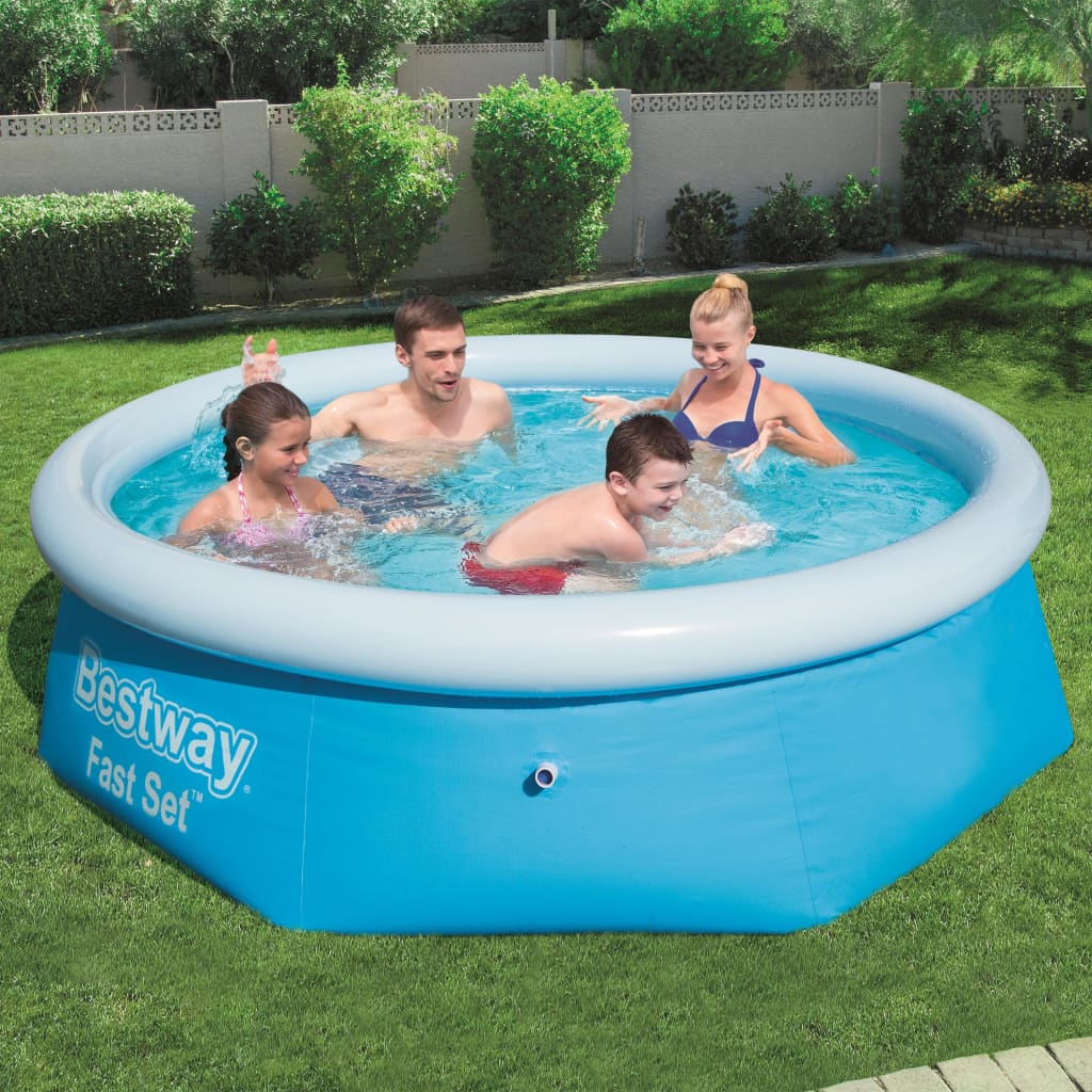 Bestway Piscina gonflabila Fast Set, 244 x 66 cm, rotunda, 57265 - 1 | YEO