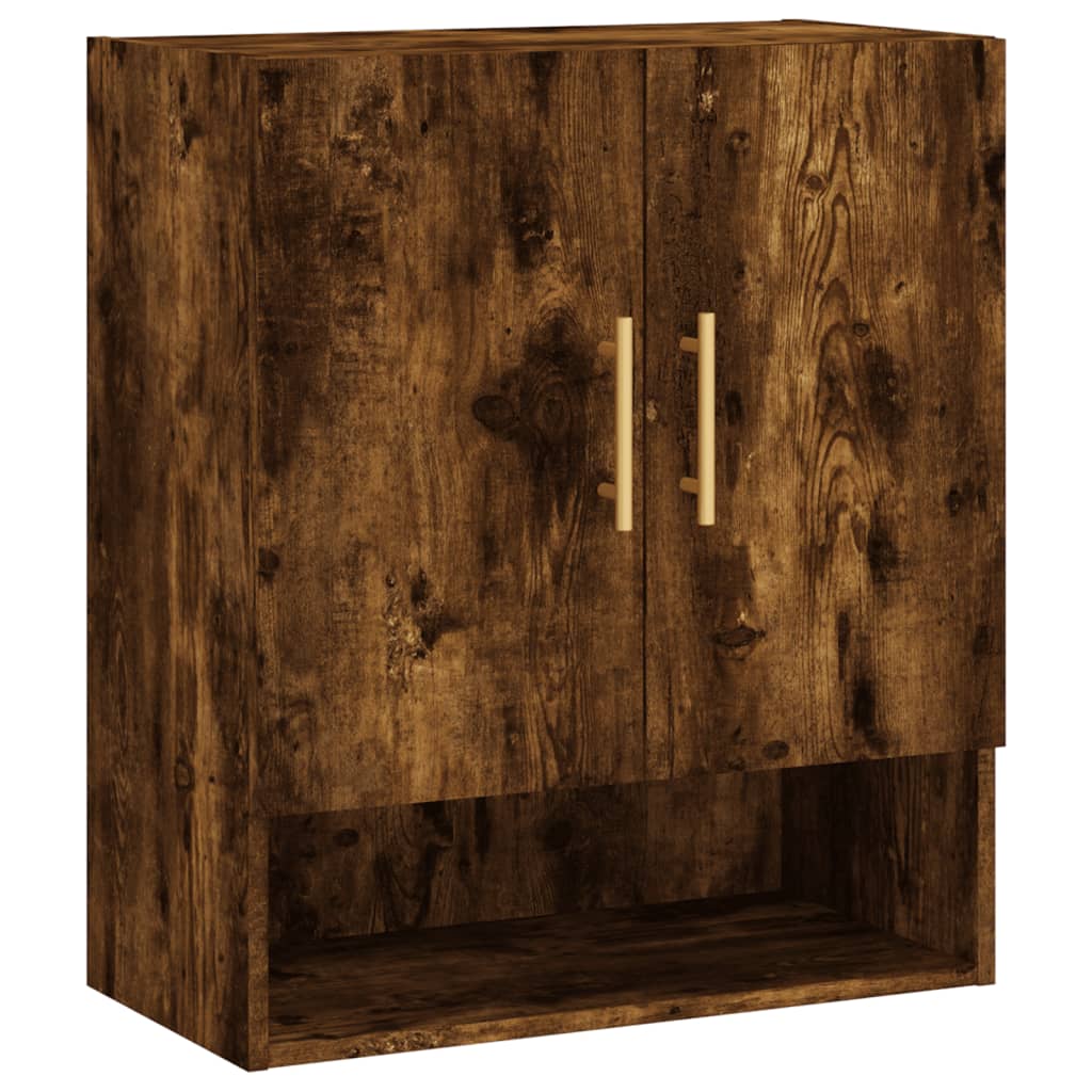 Dulap de perete, stejar fumuriu, 60x31x70 cm, lemn compozit