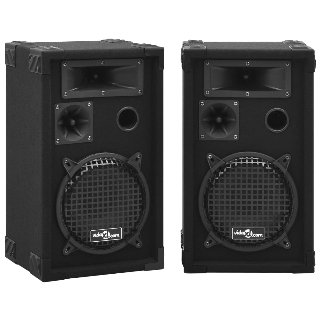 Boxe Hifi pasive de scena profesionale, 2 buc., negru, 800 W