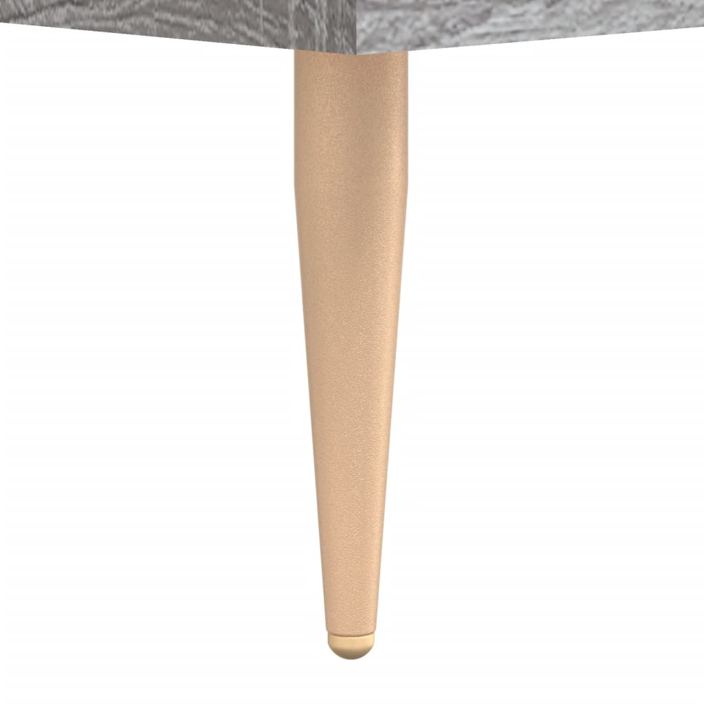 Comoda TV, gri sonoma, 150x30x44,5 cm, lemn prelucrat — imaginea 9