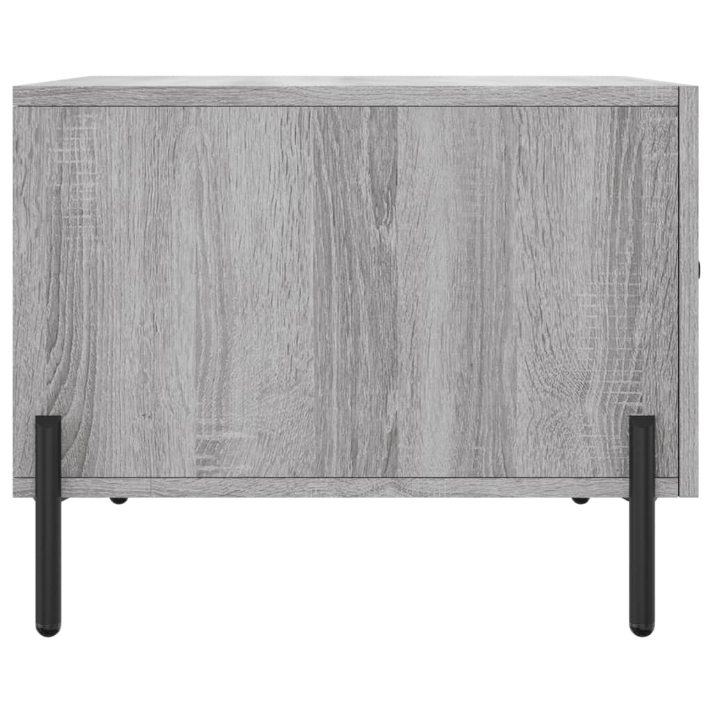 Masuta de cafea, gri sonoma, 50x50x40 cm, lemn prelucrat — imaginea 7