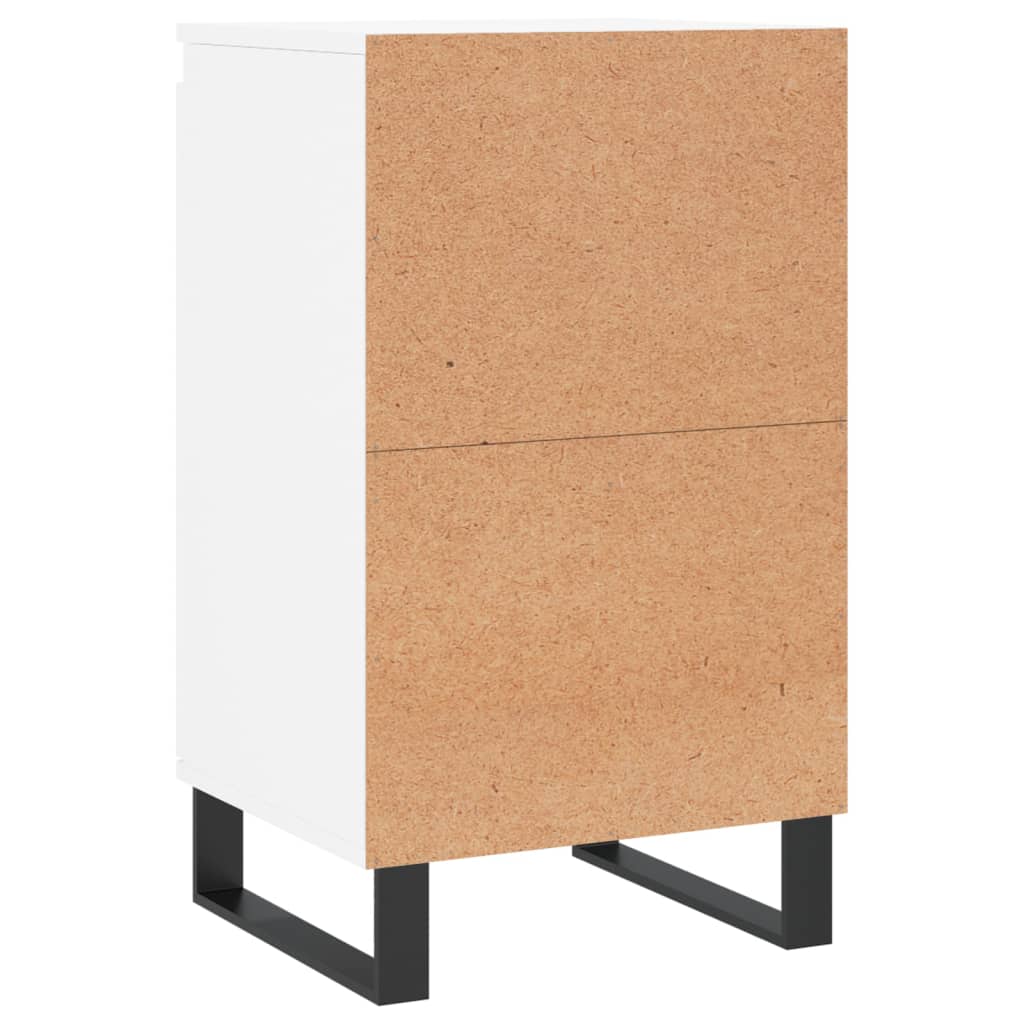 Servanta, alb, 40x35x70 cm, lemn prelucrat — imaginea 8