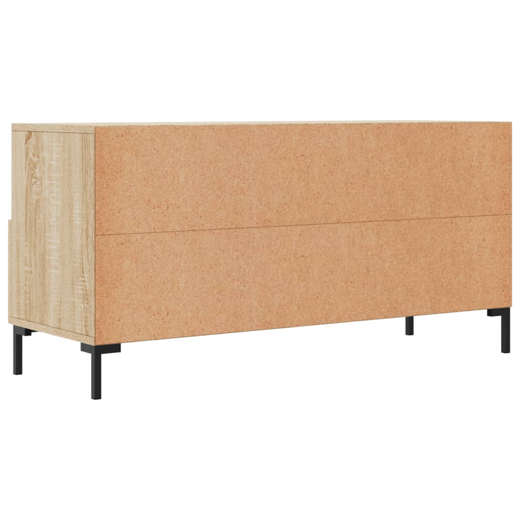 Dulap TV stejar sonoma, 102x36x50 cm, lemn prelucrat — imaginea 8
