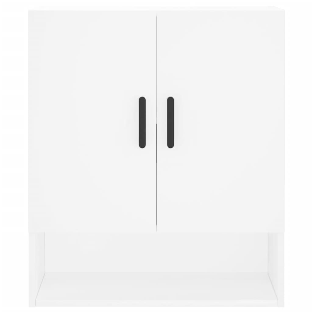 Dulap de perete, alb, 60x31x70 cm, lemn compozit — imaginea 5