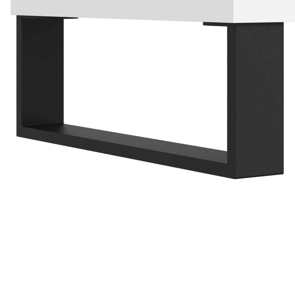 Servanta, alb, 60x35x70 cm, lemn prelucrat — imaginea 9