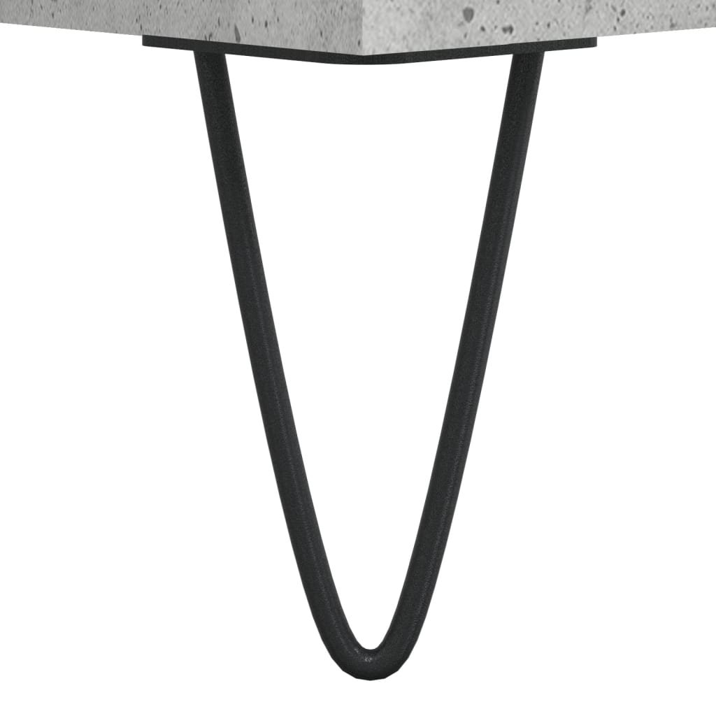 Servanta, gri beton, 40x35x70 cm, lemn prelucrat — imaginea 9