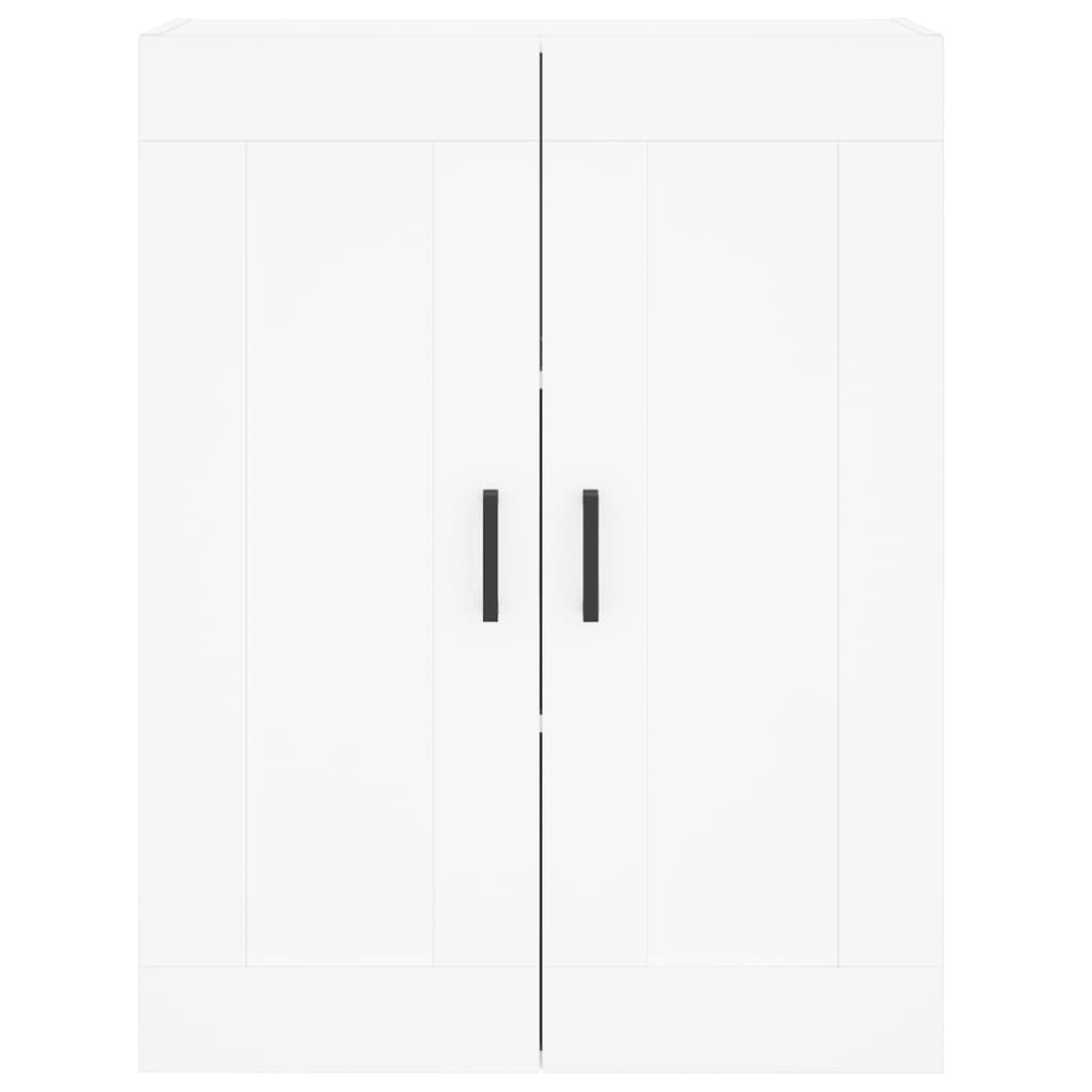 Dulap montat pe perete, alb, 69,5x34x90 cm, lemn prelucrat — imaginea 6