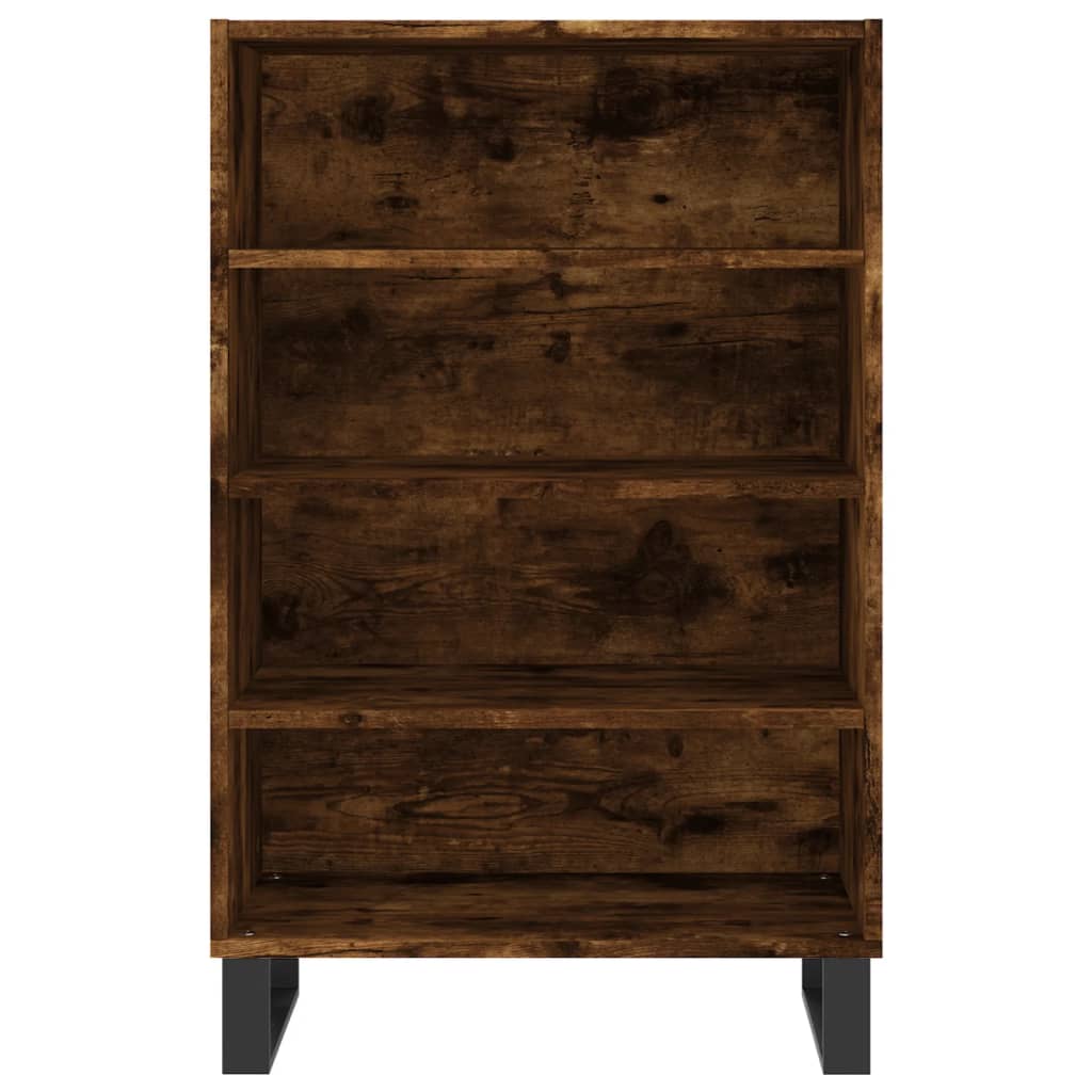 Dulap inalt, stejar fumuriu, 57x35x90 cm, lemn compozit — imaginea 4