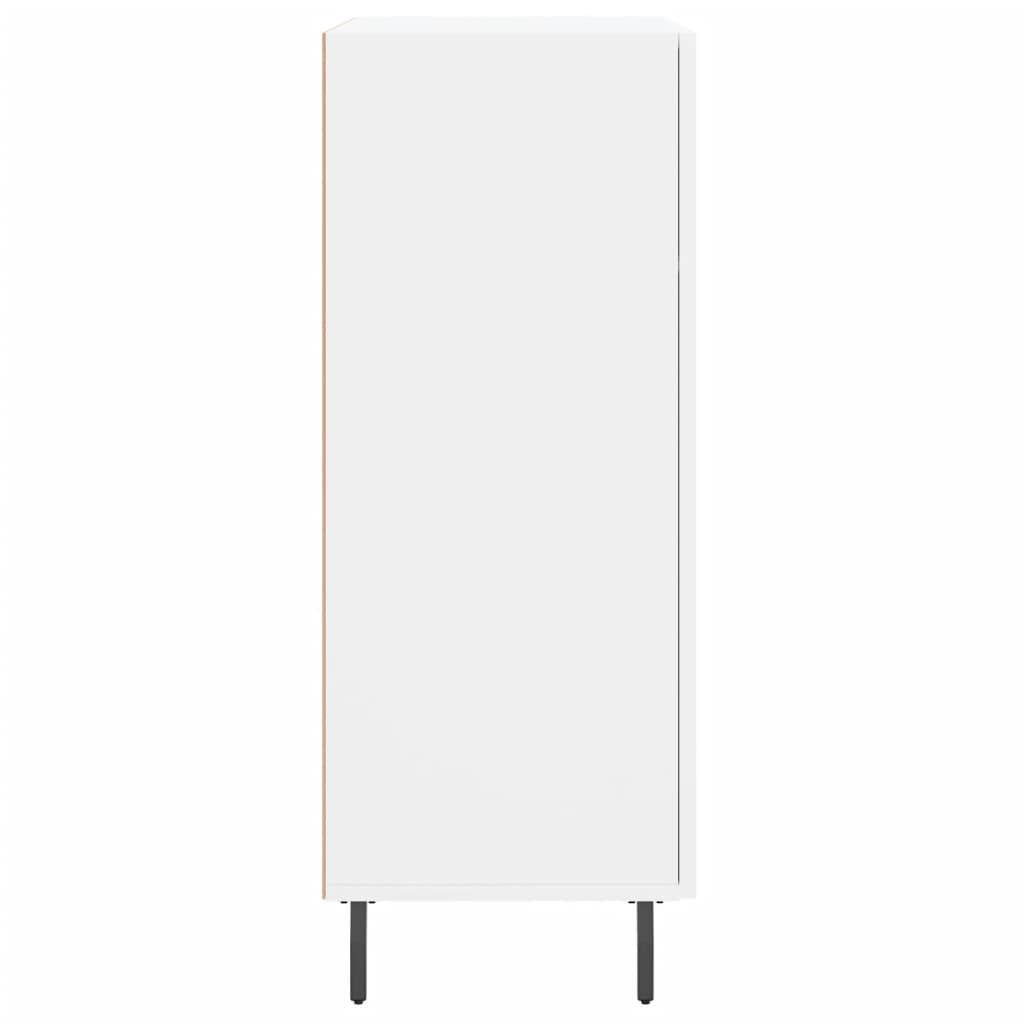 Servanta, alb, 69,5x34x90 cm, lemn compozit — imaginea 7