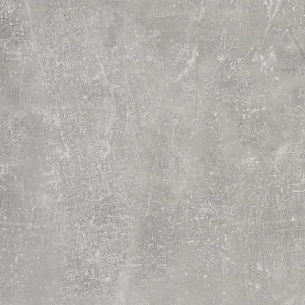 Servante, 3 piese, gri beton, lemn prelucrat — imaginea 9