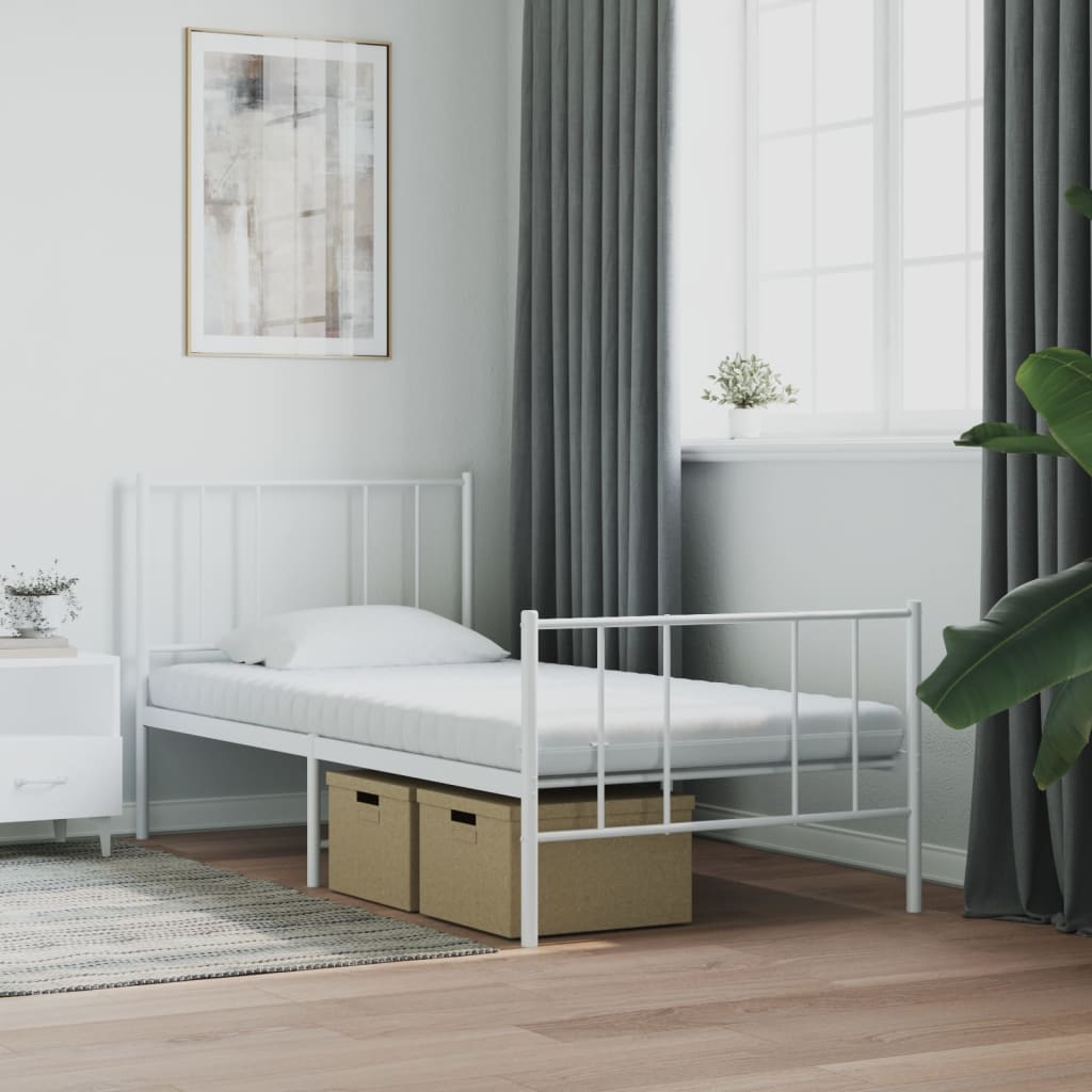 Saltele din spuma, 2 buc. alb 100x200 cm 7 zone duritate 20 ILD — imaginea 3