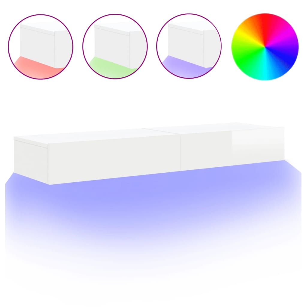 Comode TV cu lumini LED