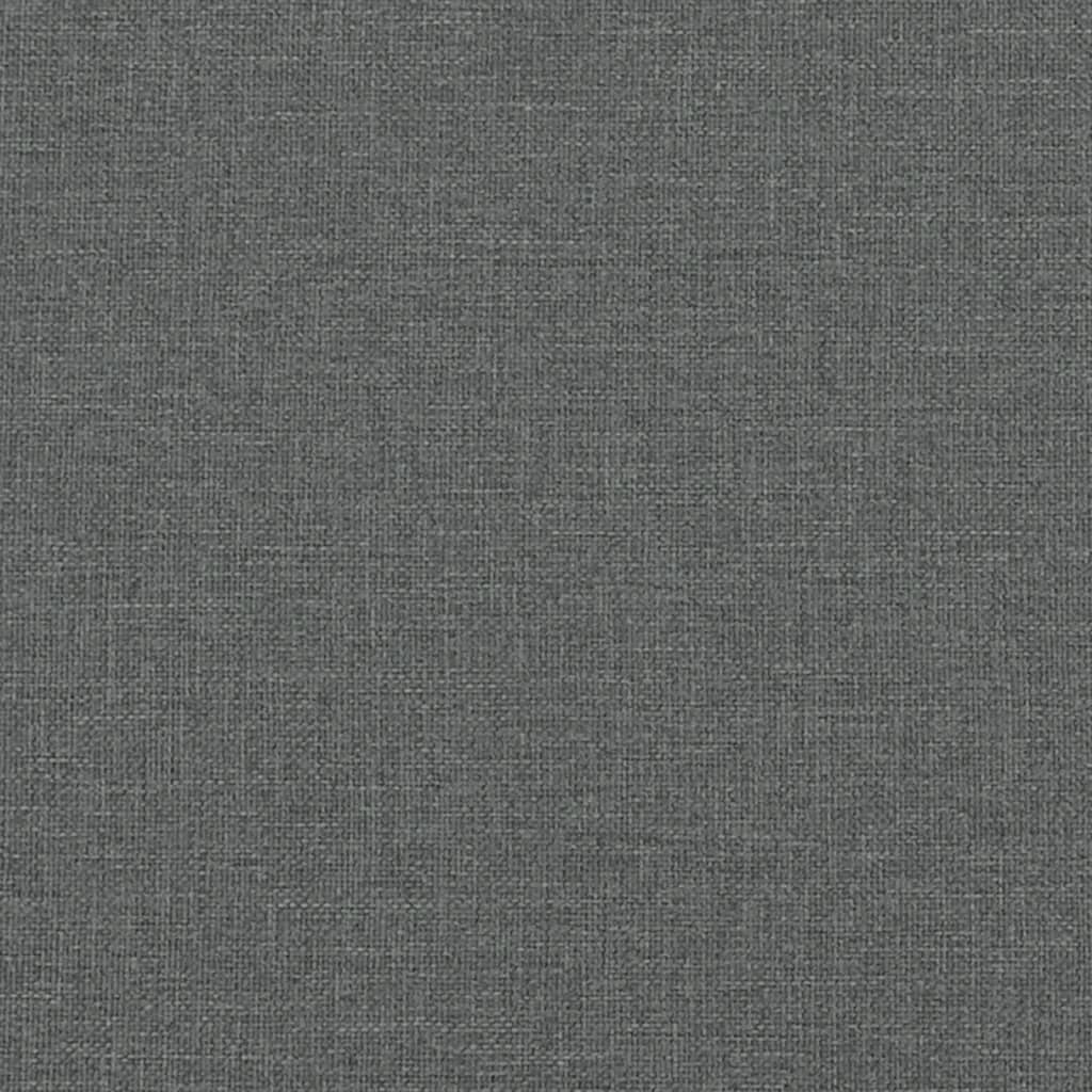 Fotoliu canapea, gri inchis, 60 cm, material textil — imaginea 7