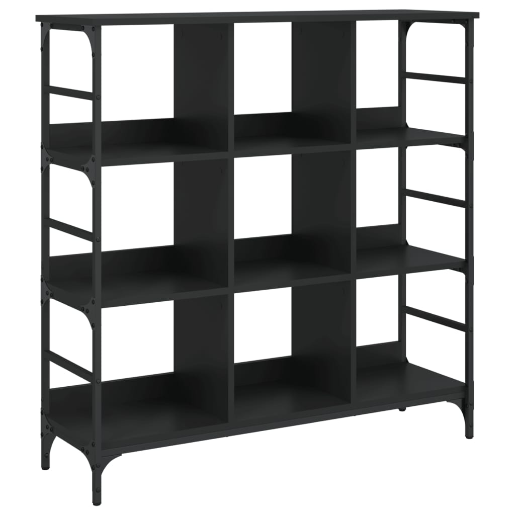 Servanta, negru, 102x32x103,5 cm, lemn prelucrat