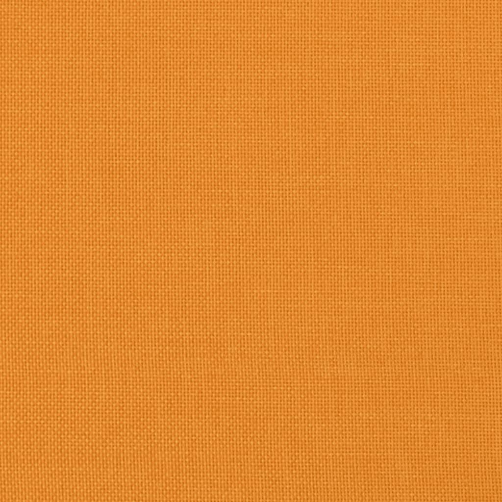 Canapea extensibila 2 in 1 galben inchis 112x174x55 cm tesatura — imaginea 9