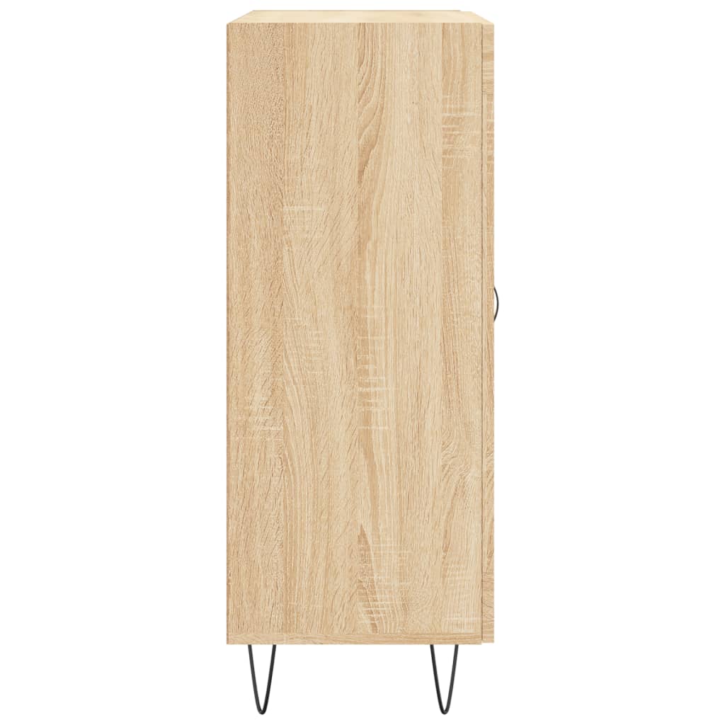 Servanta, stejar sonoma, 69,5x34x90 cm, lemn compozit — imaginea 7