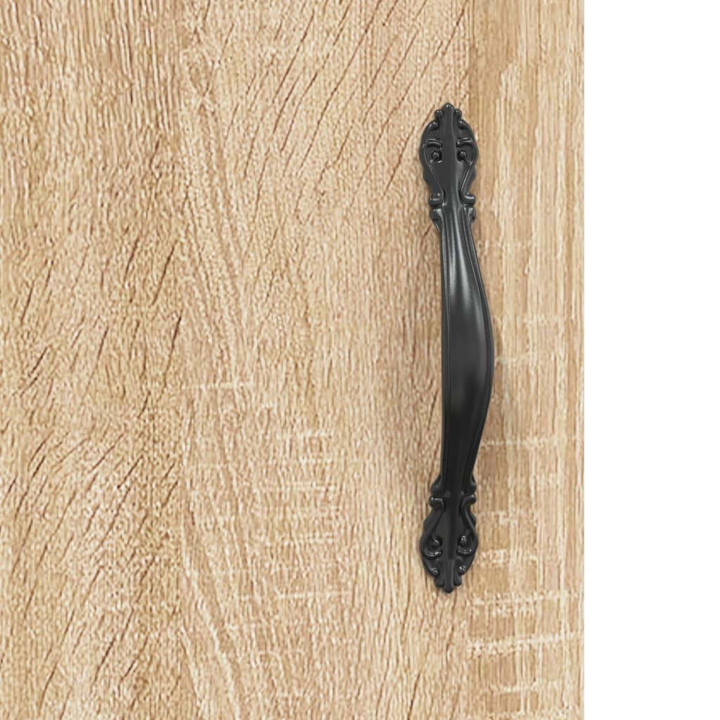 Servanta, stejar sonoma, 69,5x34x90 cm, lemn compozit — imaginea 9