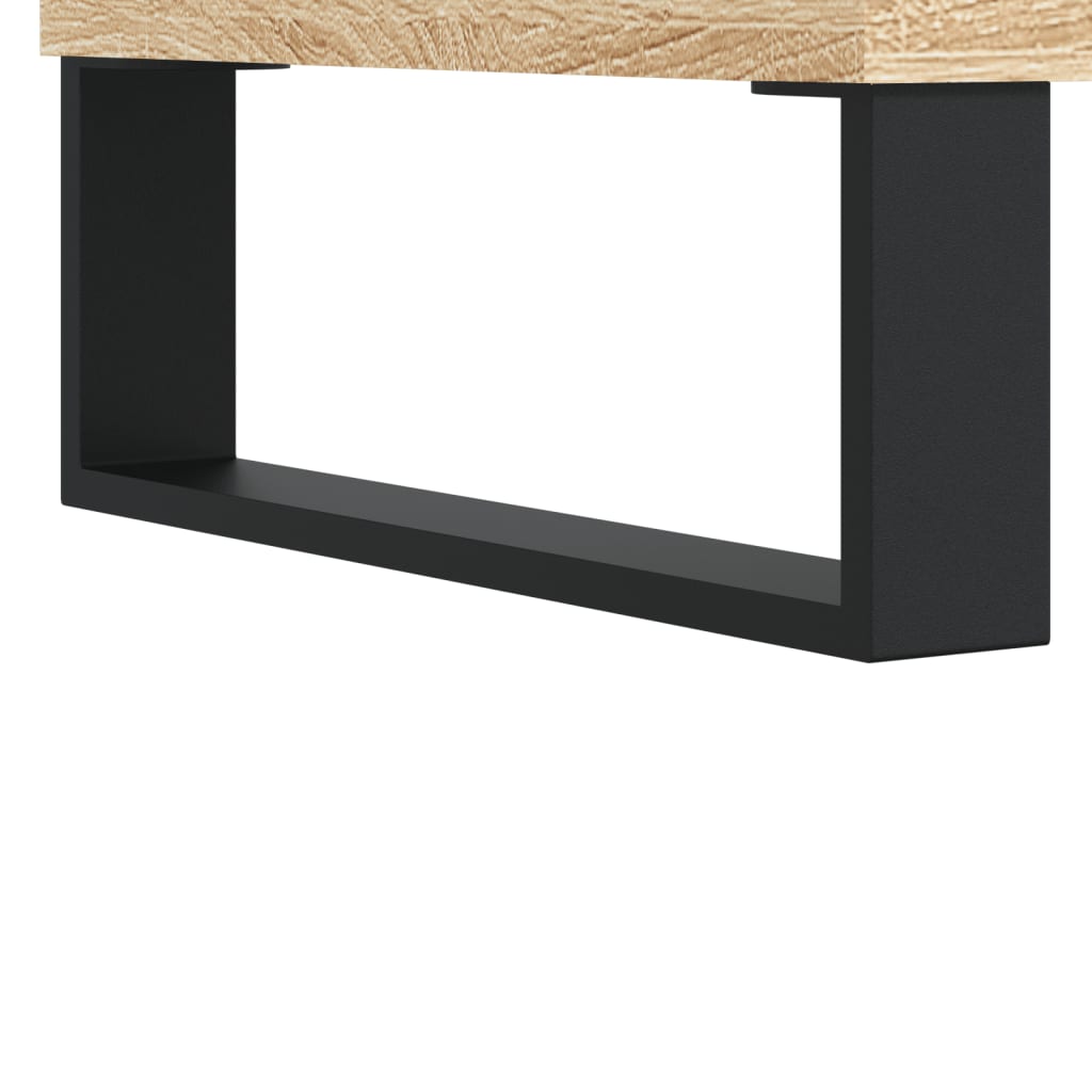 Servanta, stejar sonoma, 69,5x34x90 cm, lemn compozit — imaginea 11