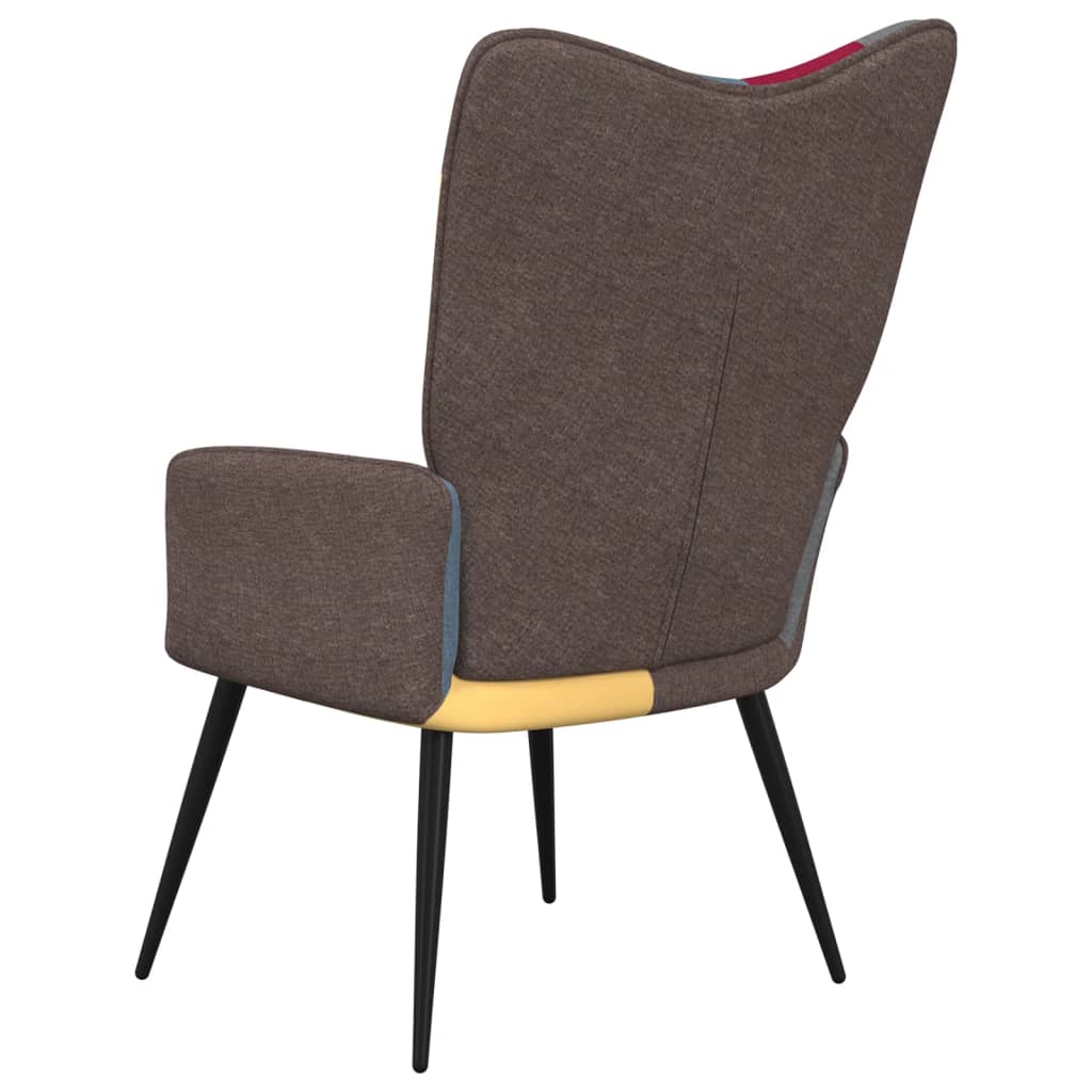 Fotoliu de relaxare, textil, petice — imaginea 5
