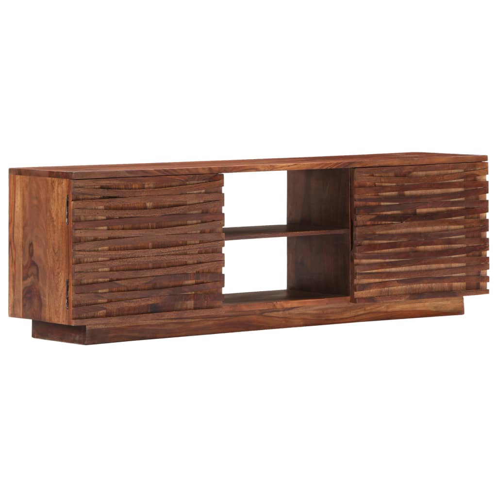 Comoda TV, 120 x 30 x 40 cm, lemn masiv de sheesham — imaginea 12
