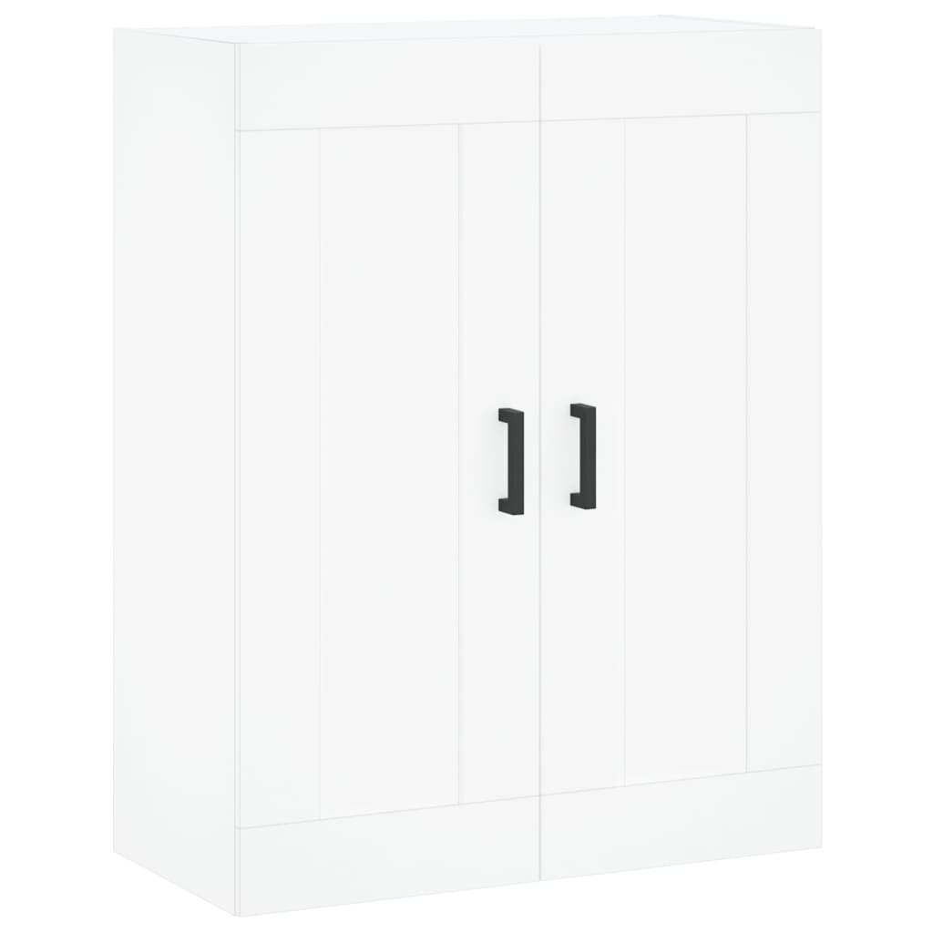 Dulap inalt, alb, 69,5x34x180 cm, lemn compozit — imaginea 5