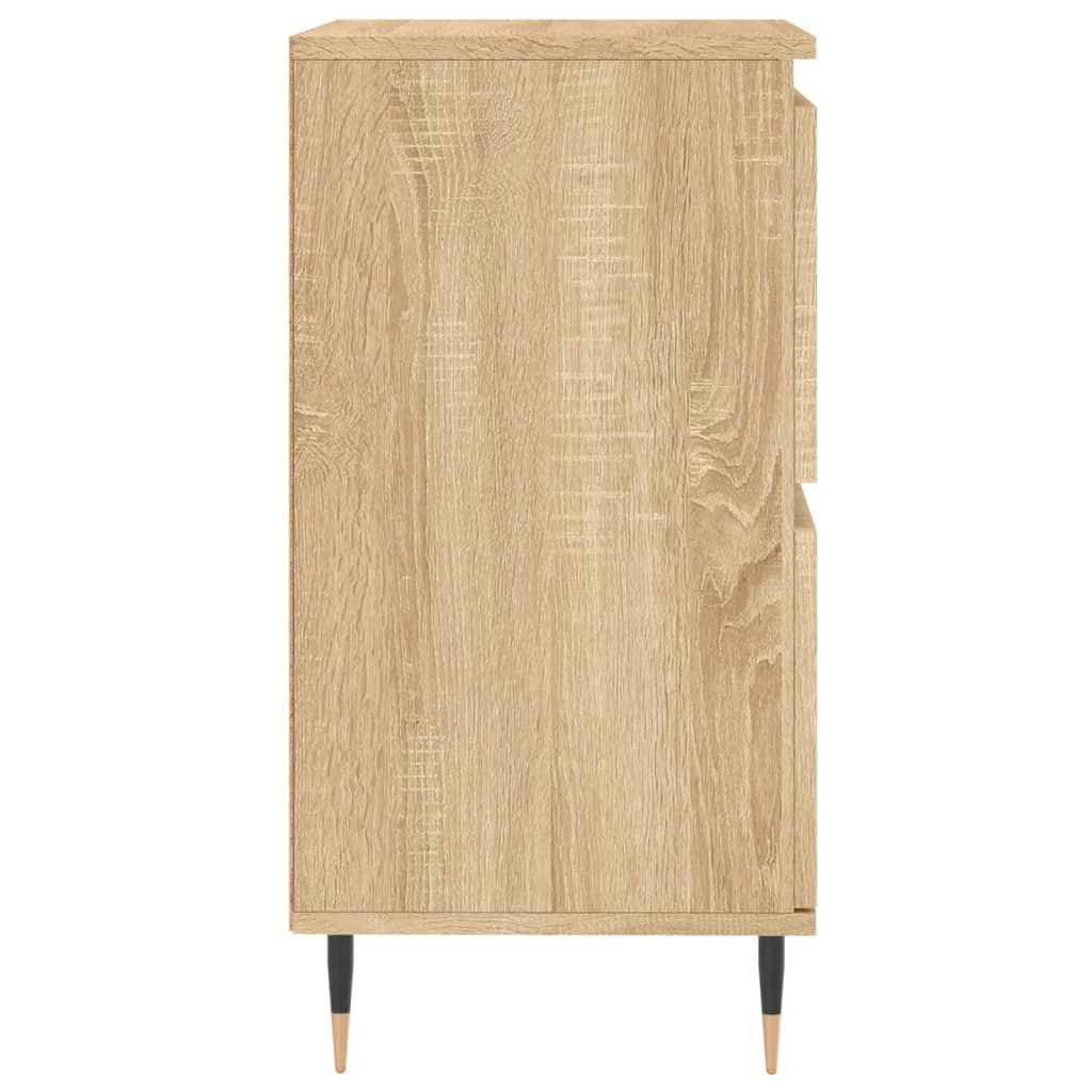 Servante, 2 piese, stejar sonoma, lemn prelucrat — imaginea 7