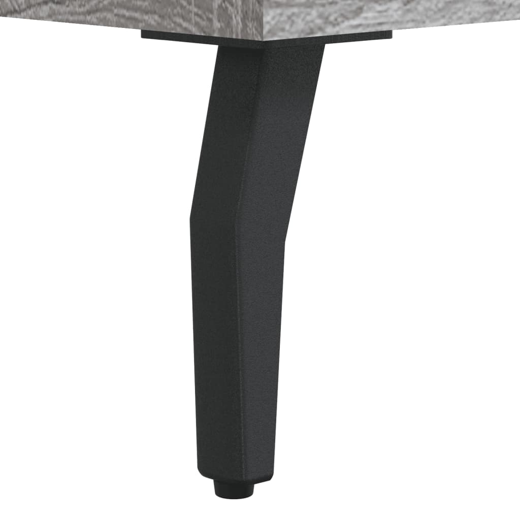Dulap inalt, gri sonoma, 69,5x34x180 cm, lemn compozit — imaginea 11