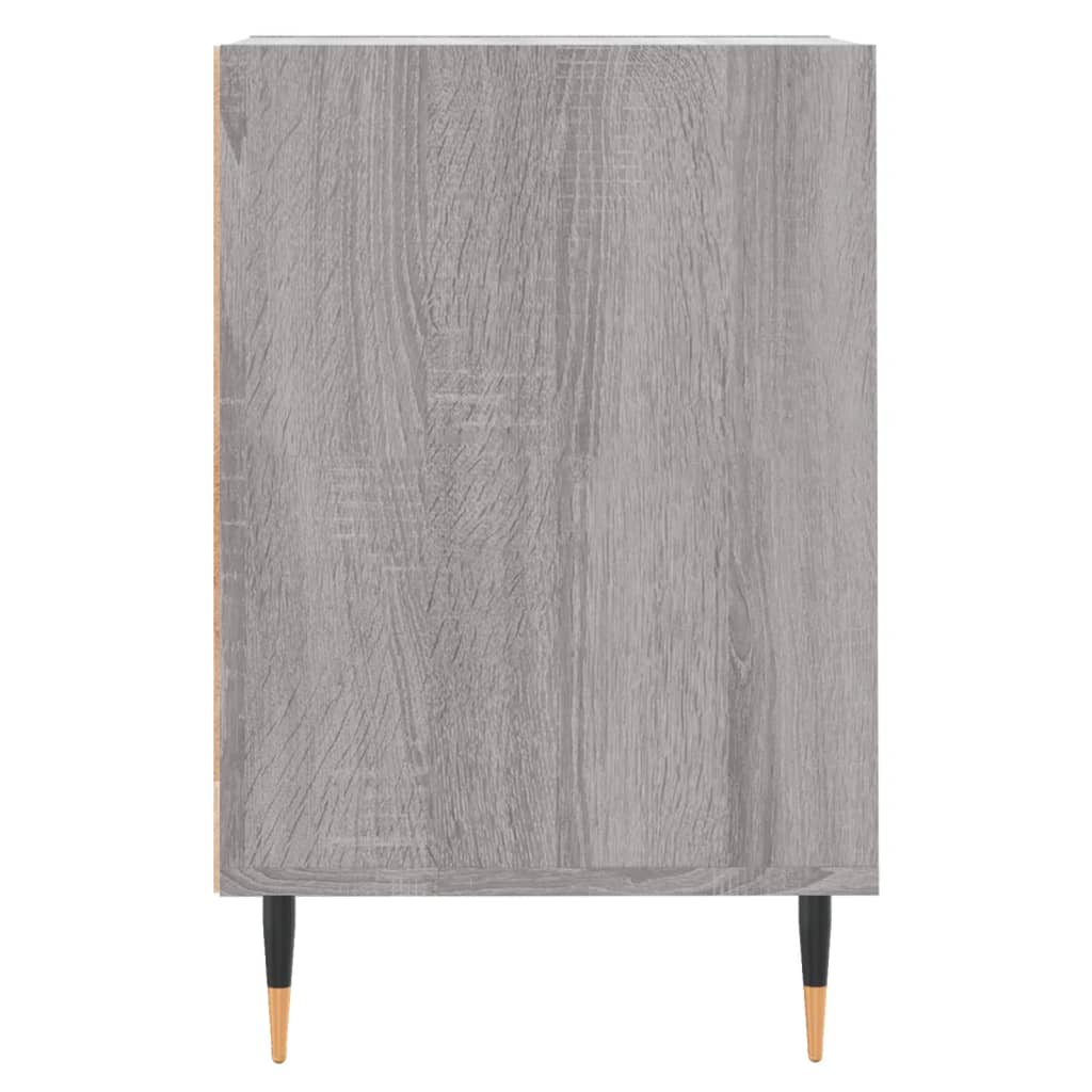 Comoda TV, gri sonoma, 100x35x55 cm, lemn prelucrat — imaginea 7