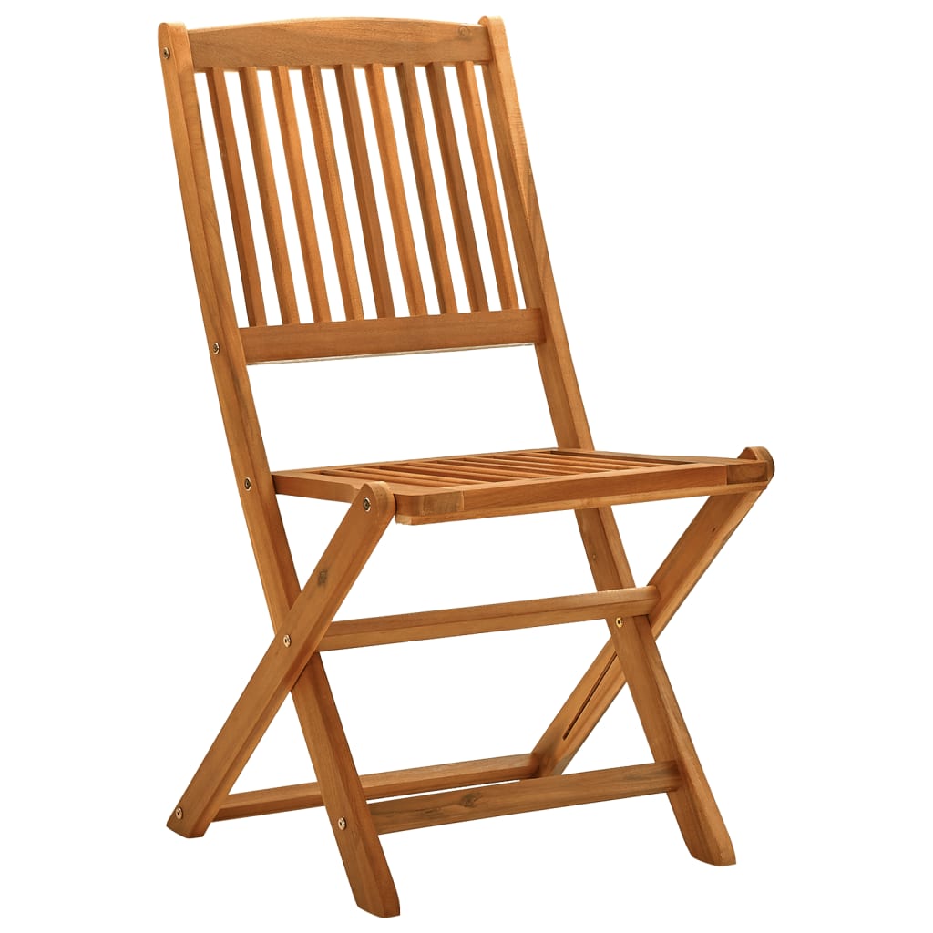 Set mobilier de gradina, 5 piese, lemn masiv de acacia — imaginea 4