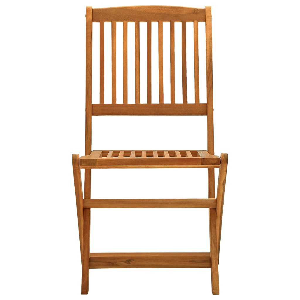 Set mobilier de gradina, 5 piese, lemn masiv de acacia — imaginea 5