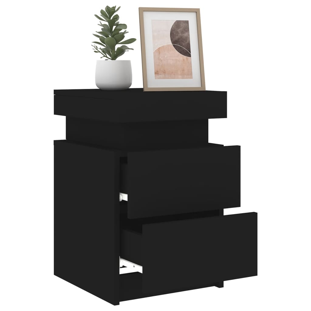 Noptiere cu lumini LED - 4 | YEO