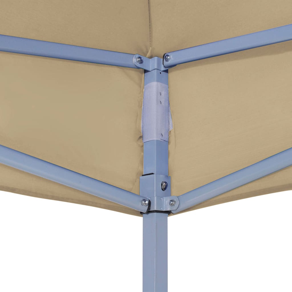 Acoperis pentru cort de petrecere, bej, 4,5 x 3 m, 270 g/m² — imaginea 5