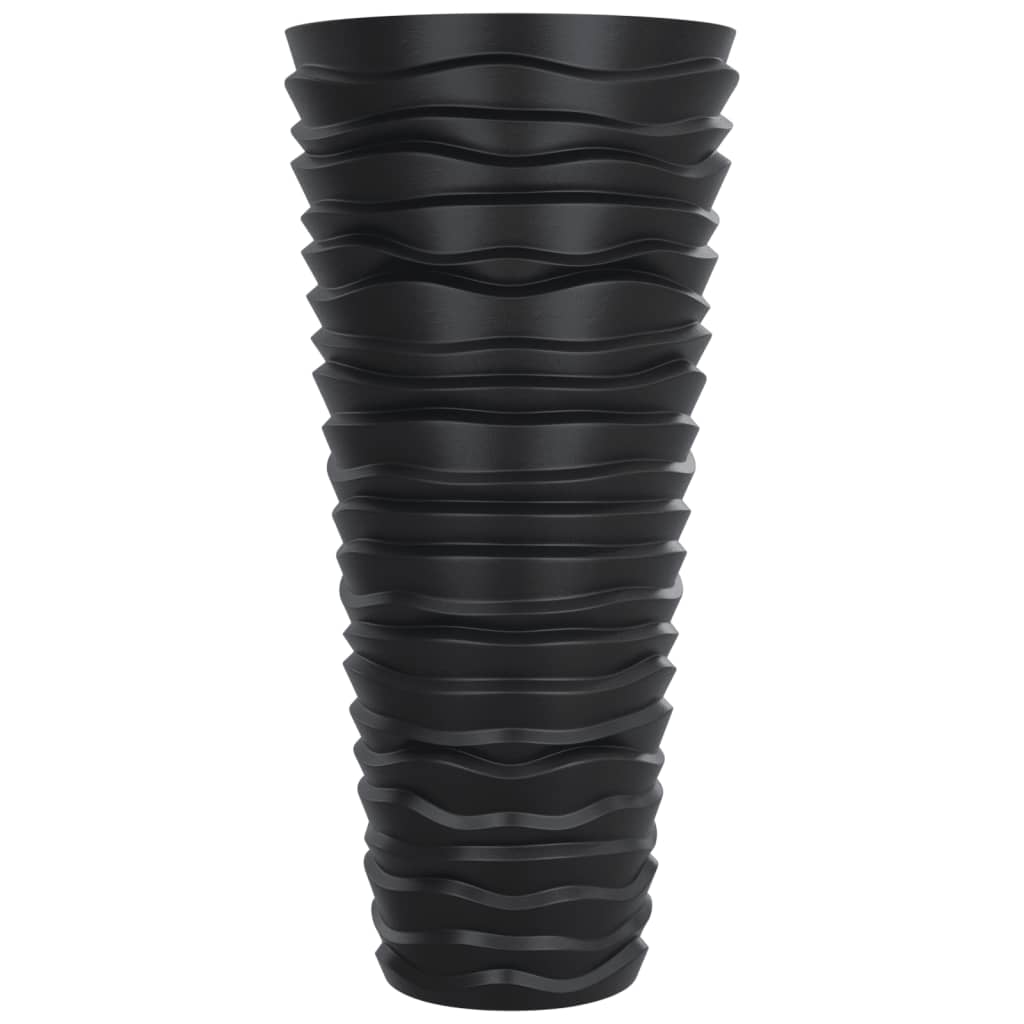 Jardiniera cu interior detasabil, antracit 18 / 45 L PP canelat — imaginea 4