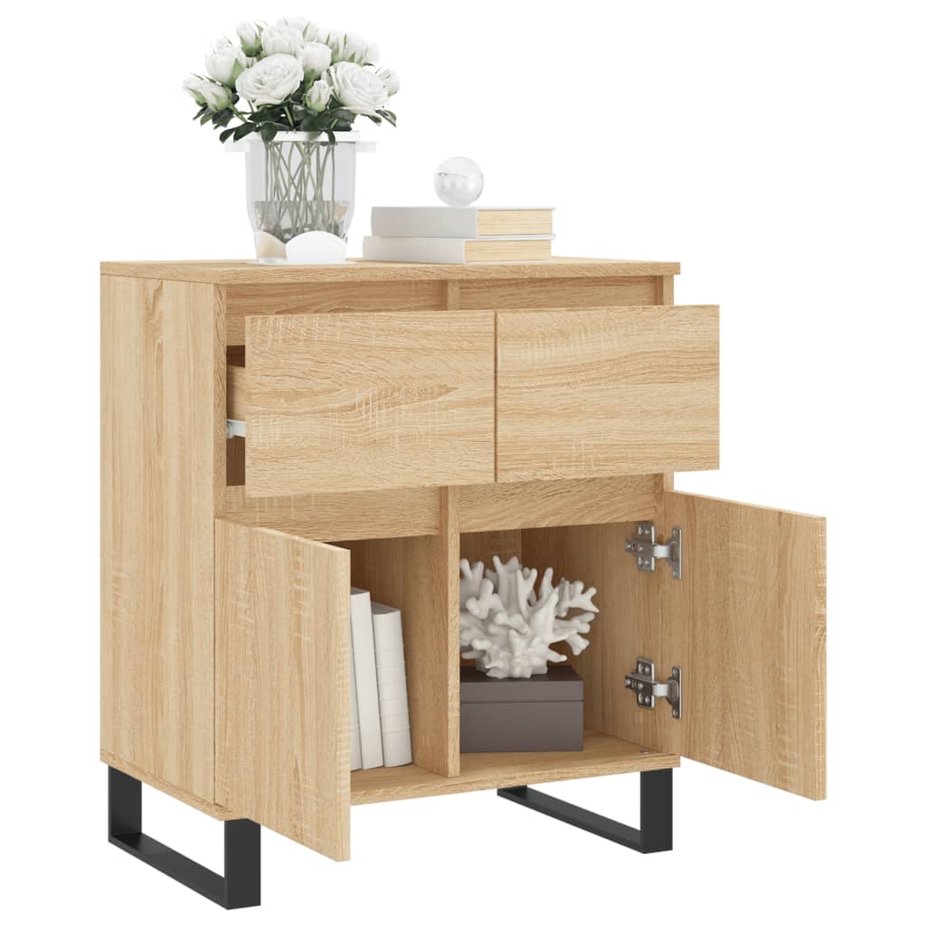 Servanta, stejar sonoma, 60x35x70 cm, lemn prelucrat — imaginea 4