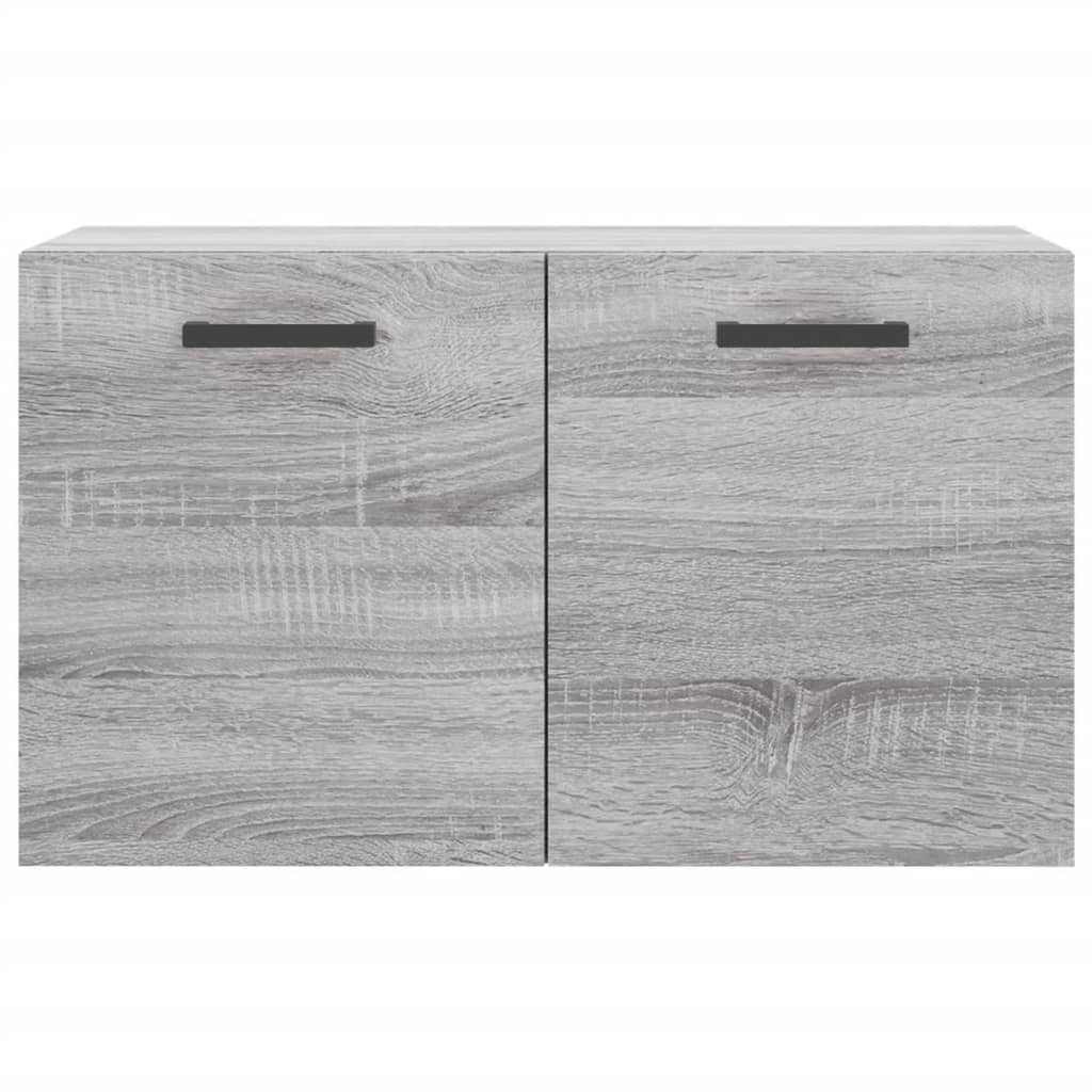 Dulap de perete, gri sonoma, 60x36,5x35 cm, lemn prelucrat — imaginea 5