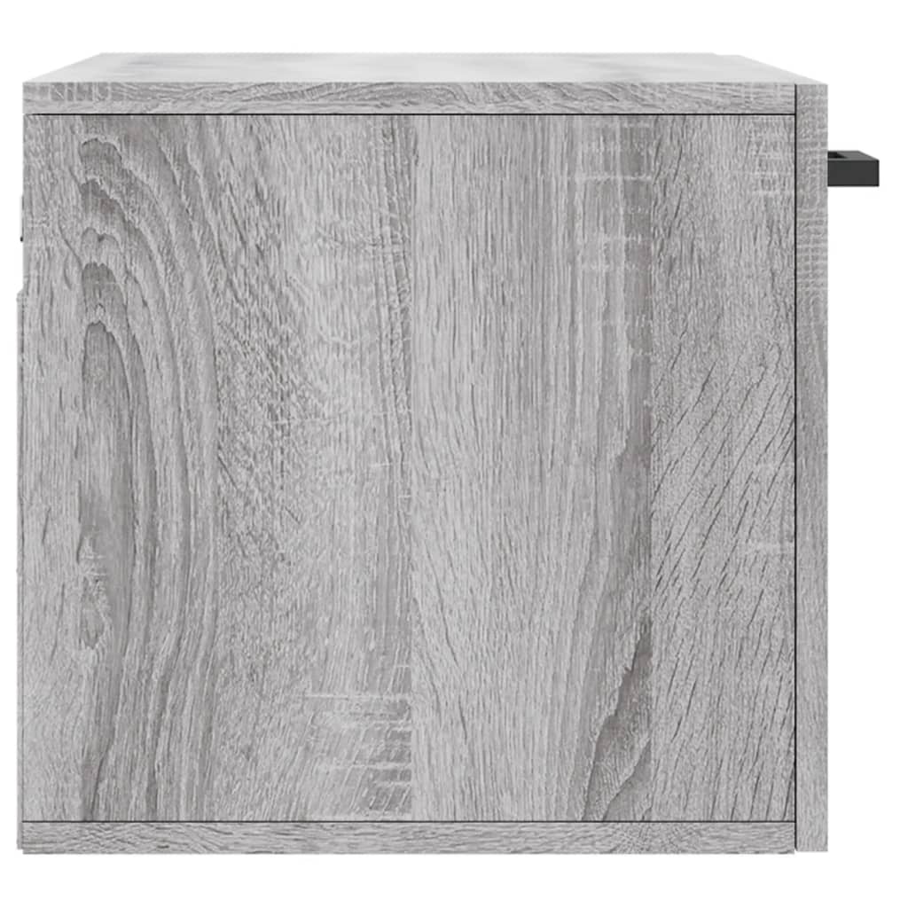 Dulap de perete, gri sonoma, 60x36,5x35 cm, lemn prelucrat — imaginea 7