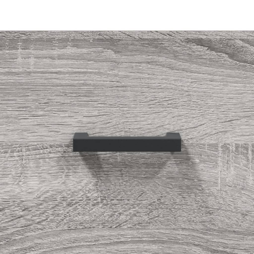 Dulap de perete, gri sonoma, 60x36,5x35 cm, lemn prelucrat — imaginea 9