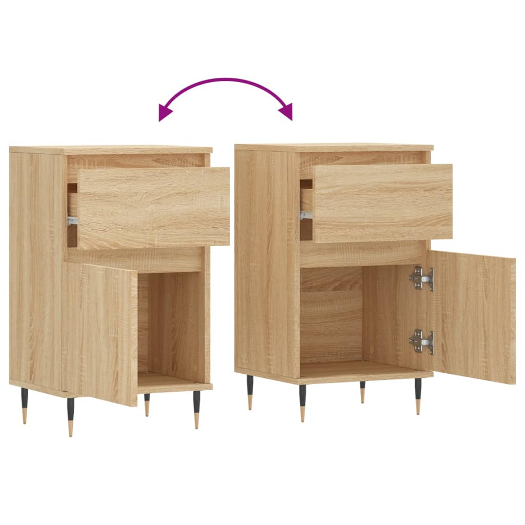 Servanta, stejar sonoma, 40x35x70 cm, lemn prelucrat — imaginea 10