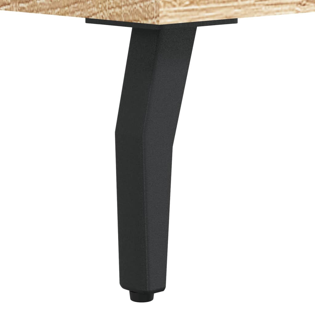Dulap inalt, stejar Sonoma, 69,5x31x115 cm, lemn prelucrat — imaginea 11