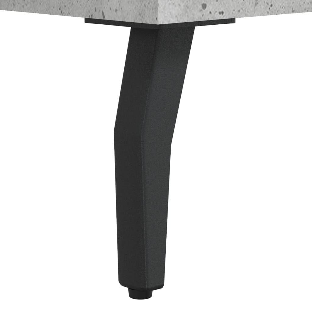 Servanta, gri beton, 69,5x34x90 cm, lemn compozit — imaginea 11