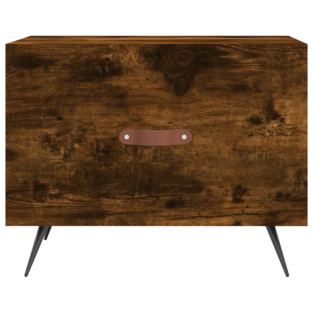 Masuta de cafea, stejar fumuriu, 50x50x40 cm, lemn prelucrat — imaginea 5