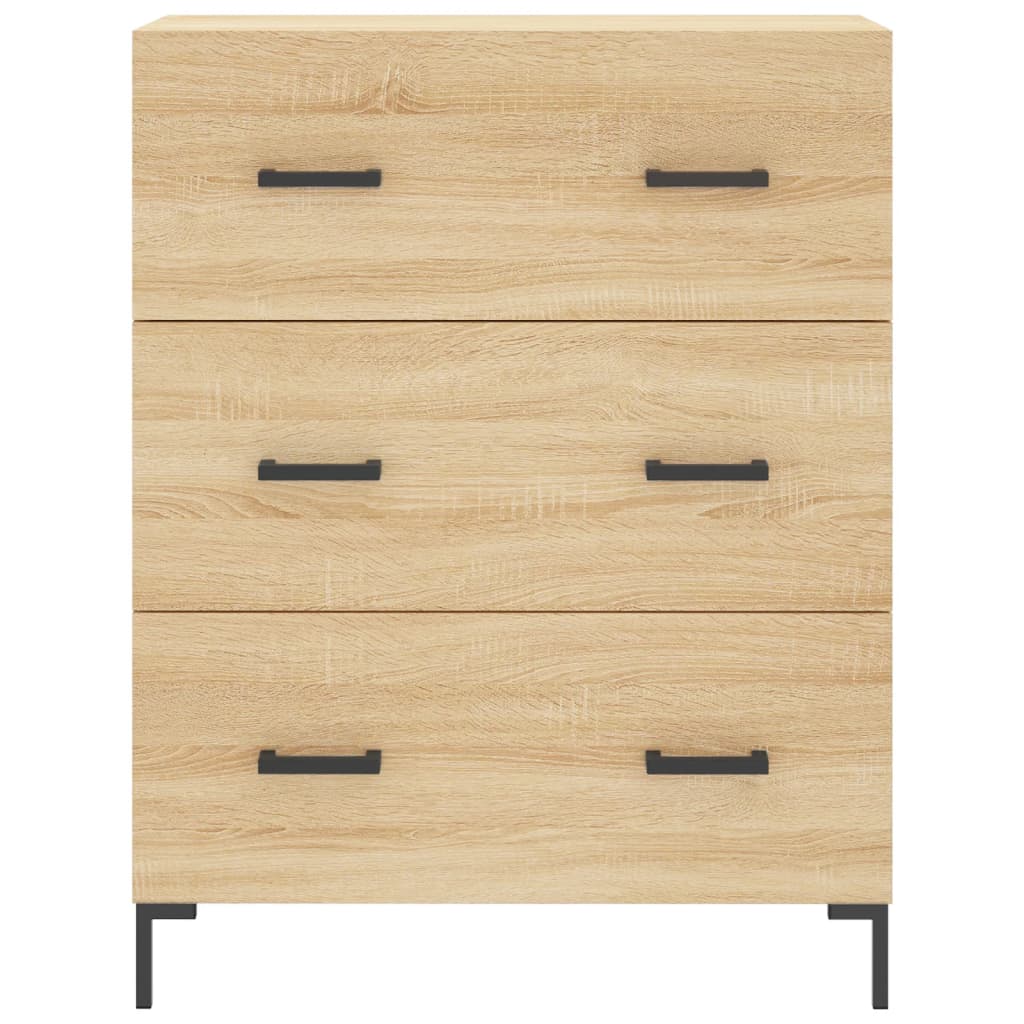 Servanta, stejar sonoma, 69,5x34x90 cm, lemn compozit — imaginea 5