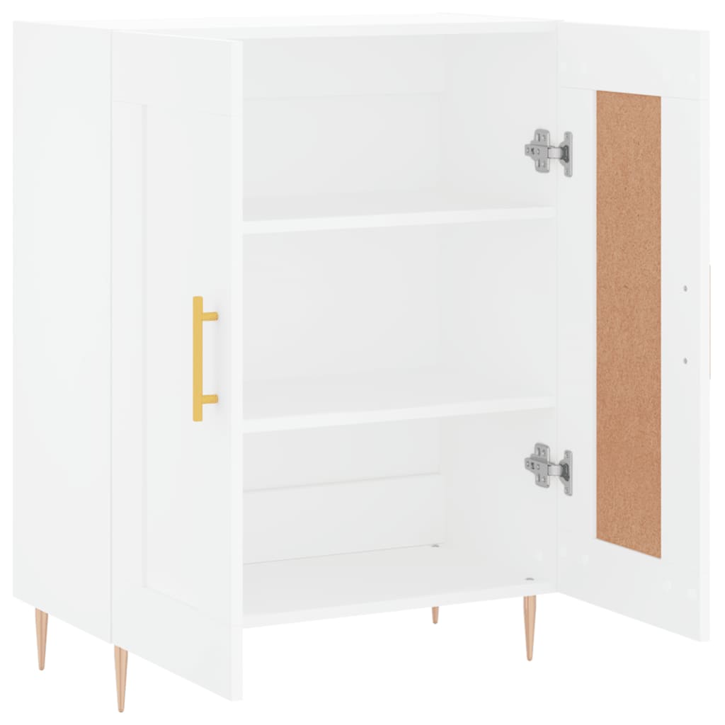 Servanta, alb, 69,5x34x90 cm, lemn compozit — imaginea 6