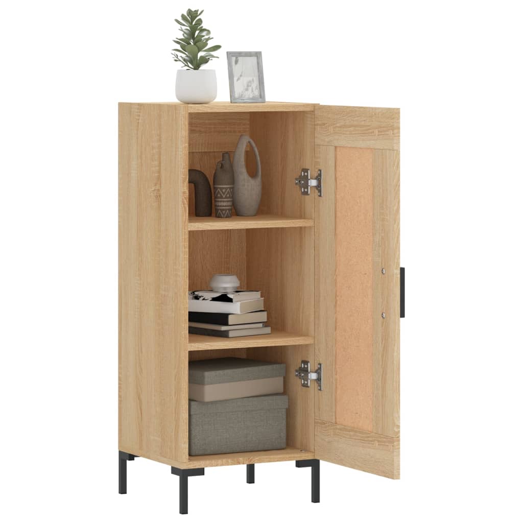 Servanta, stejar sonoma, 34,5x34x90 cm, lemn compozit — imaginea 4