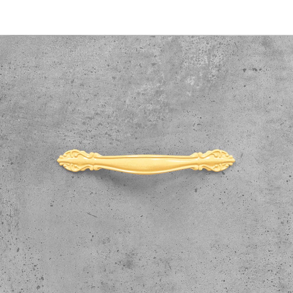 Comoda TV, gri beton, 150x36x30 cm, lemn prelucrat — imaginea 9