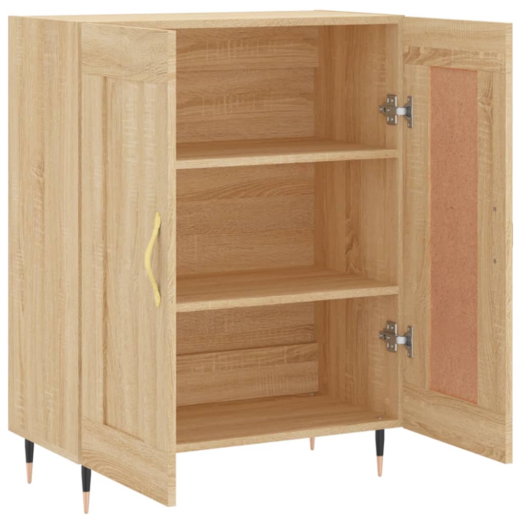 Servanta, stejar sonoma, 69,5x34x90 cm, lemn compozit — imaginea 6